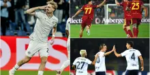 Serie A, Sassuolo-Lazio 2-6, Roma-Cagliari 4-2 e Torino-Como 1-3