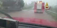 Maltempo in Sardegna, allagamenti nel Nuorese