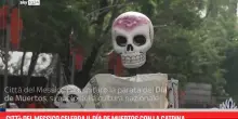 Città del Messico celebra il Día de Muertos con la Catrina
