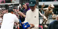 Bagno di folla, chiavi della citt&agrave; e una statua speciale: Toronto celebra Lowry