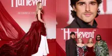 Cime Tempestose, Margot Robbie e Jacob Elordi alla premi&egrave;re a Parigi