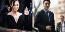 Katy Perry e Justin Trudeau, prima uscita in pubblico a Parigi come co