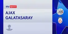 Ajax-Galatasaray 0-3: gol e highlights