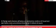 All’asta a Parigi un rarissimo violino Guarneri del Gesù