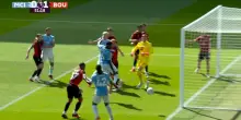 Guehi, errore incredibile in Manchester City-Bournemouth