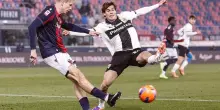 Coppa Italia, ottavi: Bologna-Parma finisce 2-1. Alle 21 Lazio-Milan