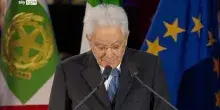 Mattarella all'Aquila: cultura &egrave; perdono e rifiuto forza