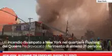 New York, in fiamme tre edifici nel Queens: 21 feriti