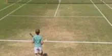 Il figlio di Djokovic si allena con il nipote di Zverev