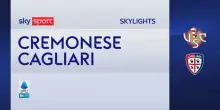 Cremonese-Cagliari 2-2: gol e highlights