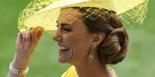 Kate Middleton con l'abito giallo riciclato al Royal Ascot 2026. FOTO