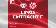 Lipsia-Eintracht Francoforte 6-0: gol e highlights