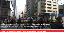 Iran, diaspora in Canada contro accordo con Trump