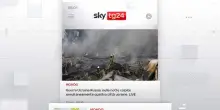 I titoli di Sky tg24 del 25 agosto, edizione delle 8