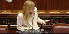 Meloni: preoccuperebbe mandare a Bruxelles opposizioni cos&igrave; divise