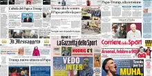Le prime pagine dei quotidiani di oggi 6 maggio: la rassegna stampa