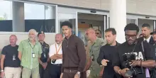 Roma, Oosterwolde &egrave; arrivato a Ciampino. VIDEO