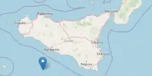 Terremoto nel Canale di Sicilia di magnitudo 3.3