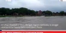India, piogge torrenziali allagano intere regioni