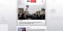 I titoli di Sky TG24 del 13 marzo, edizione delle 20