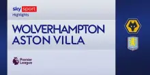 Wolverhampton-Aston Villa 2-0: gol e highlights