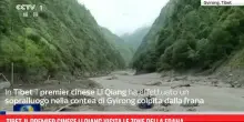 Tibet, il premier cinese Li Qiang visita le zone della frana