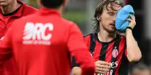 Modric, colpo alla testa: costretto a uscire