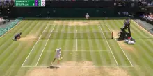 Struff perde la pallina sulla palla break Sinner