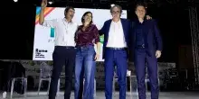 Campo Largo, prove di unit&agrave; alla festa di Avs a Roma