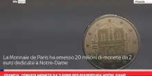 Francia, coniata moneta da 2 euro per riapertura Notre-Dame