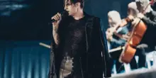 Achille Lauro a San Siro canta Perdutamente. VIDEO