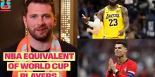 E se le stelle del calcio giocassero a basket? Secondo Doncic andrebbe cos&igrave;