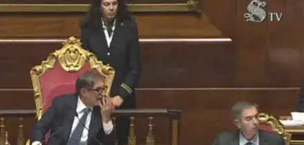 Senato, La Russa a microfono aperto insulta senatore Pd Nicita. VIDEO