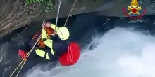 Val d'Ossola, dieci torrentisti bloccati durante canyoning: salvati
