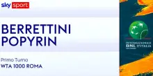 Berrettini-Popyrin: highlights Atp Roma