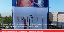 Piacenza dedica un murale a Giorgio Armani