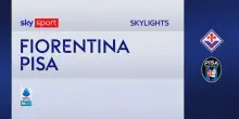 Fiorentina-Pisa 1-0: gol e highlights