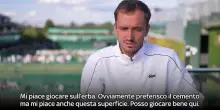 Medvedev: 'Mi piace giocare su erba, posso fare bene'
