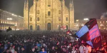 Inter campione d&rsquo;Italia, a San Siro e a Milano la festa Scudetto. FOTO
