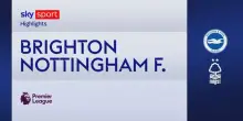 Brighton-Nottingham Forest 2-1: gol e highlights