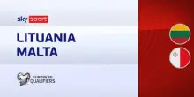 Lituania-Malta 1-1: gol e highlights