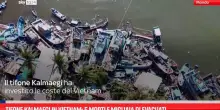 Tifone Kalmaegi in Vietnam: 5 morti e migliaia di evacuati