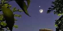 Bacio tra Luna e Venere, lo spettacolare evento astronomico. FOTO