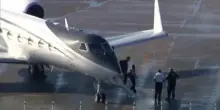 Flavio Bolsonaro atterrato a Miami con la famiglia