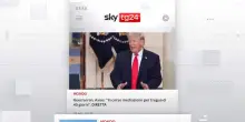 I titoli di Sky Tg24 del 6/4/2026, edizione delle 8