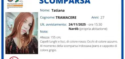 Ragazza scomparsa in Salento, si indaga per istigazione al suicidio