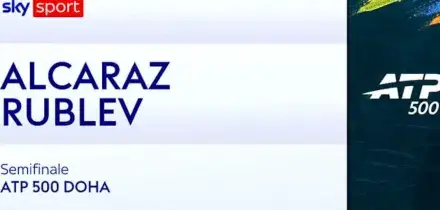 Alcaraz-Rublev: highlights Atp Doha