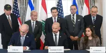 Guerra in Medio Oriente, firmato l&rsquo;accordo tra Israele e Libano
