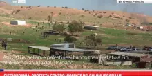 Cisgiordania, protesta contro violenze dei coloni israeliani
