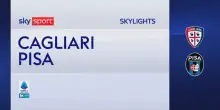 Cagliari-Pisa 2-2: gol e highlights